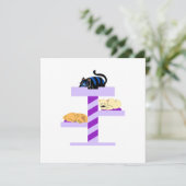 Invitation Sticker pour chat (Debout devant)