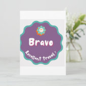 Invitation stikers geft pour mamans (Debout devant)