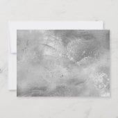 Invitation Stilettos De Mode Gothique Avec Roses Rouges Gradu (Dos)