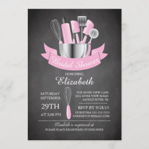 Invitation Stock Chalkboard moderne La Fête des mariées de cu