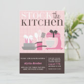 Invitation Stock de la cuisine (Debout devant)