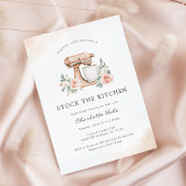 Invitation Stock de la cuisine Elégante Fête des mariées