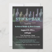 Invitation Stock de la douche Bar (Devant)