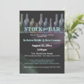 Invitation Stock de la douche Bar (Debout devant)