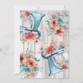 Invitation Stock de la Fête des mariées à thème Cuisine (Dos)