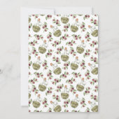 Invitation Stock de la Fête des mariées de cuisine (Dos)