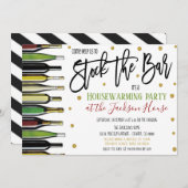 Invitation Stock de l'invitation du Barreau (Devant / Derrière)