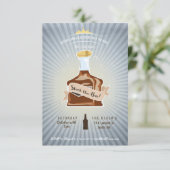 Invitation Stock de l'invitation Wedding shower du Bar Couple (Debout devant)