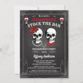 Invitation Stock d'Halloween Le Bar (Devant)