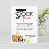 Invitation Stock du Bar Champagne Liquor House Party (Debout devant)