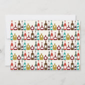 Invitation Stock du Bar Couples Wedding shower nuptiale (Dos)