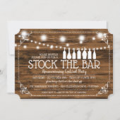 Invitation Stock du Bar House Cocktail Party (Devant)