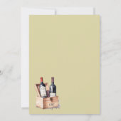 Invitation Stock le bar couples wedding shower (Dos)