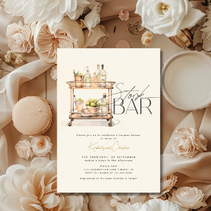 Invitation Stock Le Bar Panier Couples Douche