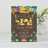 Invitation Stock mexicain Le Bar Fiesta Engagement Party (Debout devant)