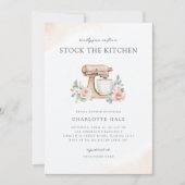 Invitation Stock moderne la cuisine (Devant)