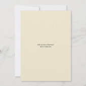 Invitation Stock rétro Fête des mariées de cuisine (Dos)