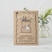 Invitation Stock the Bar cocktail bar soirée fiançailles pani (Debout devant)