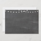 Invitation Stockez la partie de cocktails de fiançailles de (Dos)