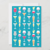 Invitation Stockez le bar dans le bleu (Dos)