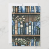 Invitation Storybook Blue Boy Library Book Baby Shower (Dos)