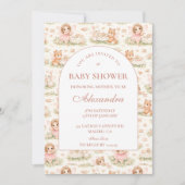 Invitation Storybook Fairy Baby Shower (Devant)