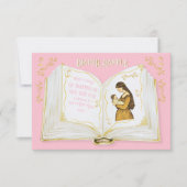 Invitation Storybook Fairytale New Chapter Diaper Raffle (Devant)