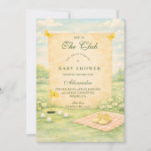 Invitation Storybook Golf Baby Shower (Devant)