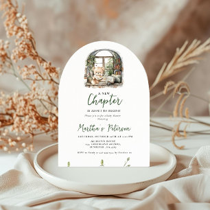 Invitation Storybook Un nouveau chapitre sur le Baby shower d