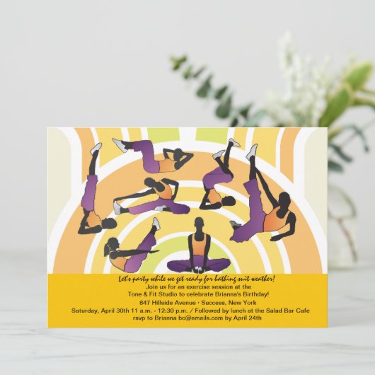 Invitation Stretch Fitness (Debout devant)