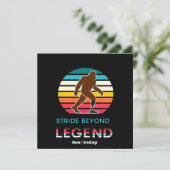 Invitation Stride Beyond Legend Sasquatch Amputee Vintage  (Debout devant)