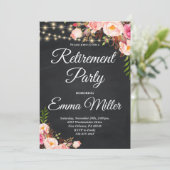 Invitation String Lights, Parti de la retraite des femmes (Debout devant)