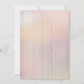 Invitation String Lights Pastel Rustic Barn (Dos)