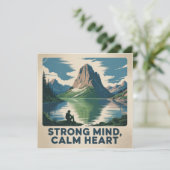 Invitation Strong Mind, Calm Heart (Debout devant)