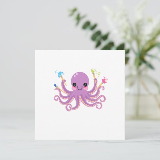 Invitation Studio Creative Pieuvre (Debout devant)