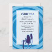 Invitation Studio microphone (Dos)