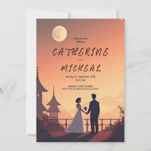 Invitation Studio Personnalisé Ghibli Invite Mariage