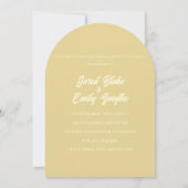 Invitation Style Arche (Dos)