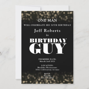 Invitation Style d'affiche de film