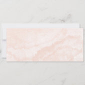 Invitation Style de billet avec code Rsvp QR (Dos)