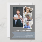 Invitation Style de couverture de magazine de niveau supérieu (Dos)