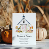 Style de grange Rustique Mariage de ferme