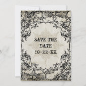 Invitation Style de typographie Graveurs de polices de caract (Dos)