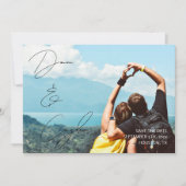 Invitation Style décontracté Chic D'Écriture Manuelle Enregis (Devant)