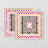 Invitation Style dynamique (Devant / Derrière)