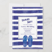 Invitation Style été (Devant)