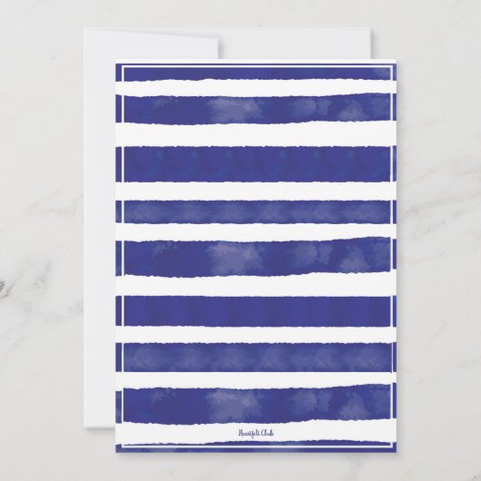 Invitation Style été (Dos)