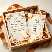 Invitation Style floral élégant en relief 3D