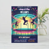 Invitation style garçons enfants cool trampoline Park 13e ann (Debout devant)