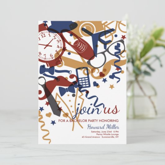 Invitation Style Homme (Debout devant)